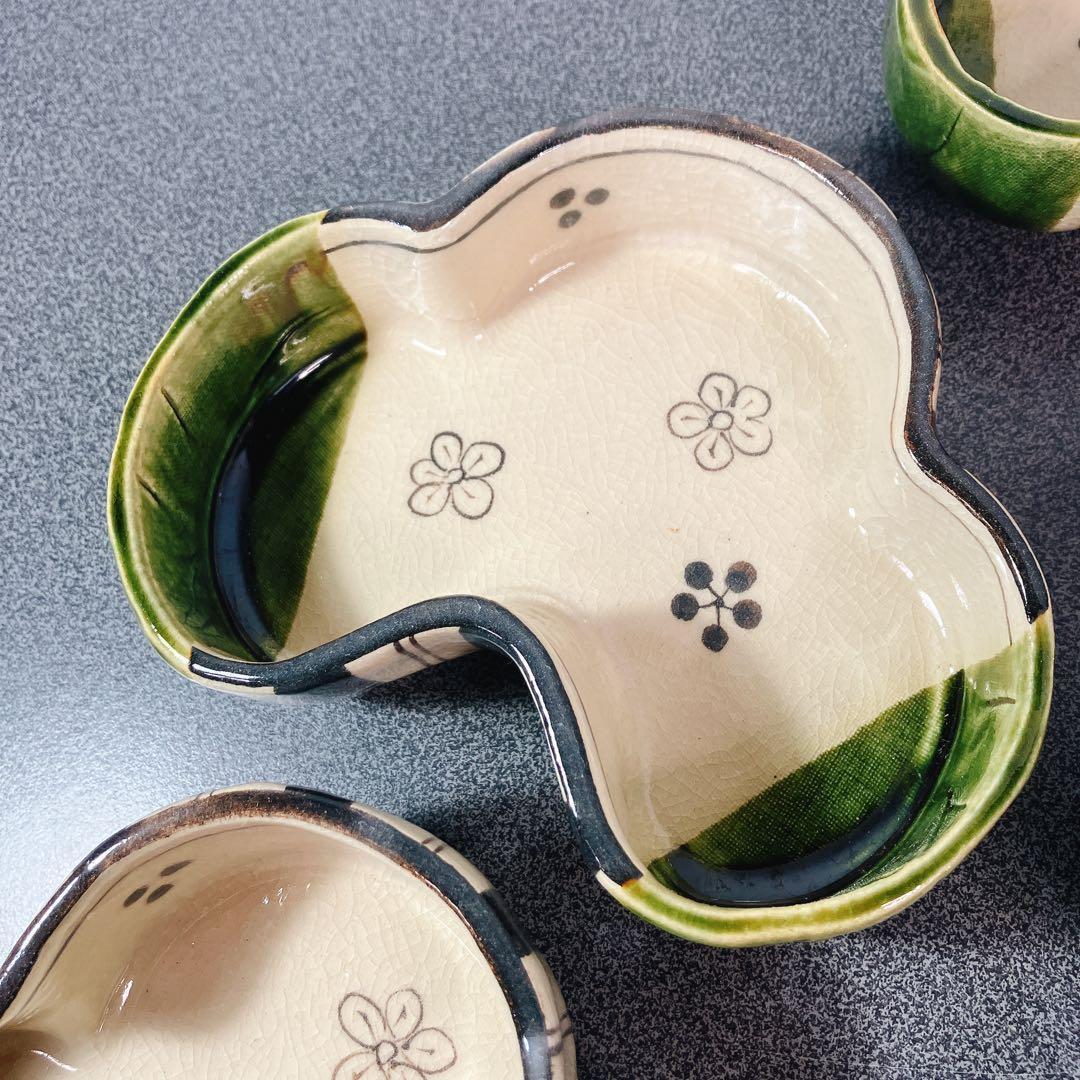 織部 向付 5客 藤一芳 木箱付 和食器 小鉢 - メルカリ