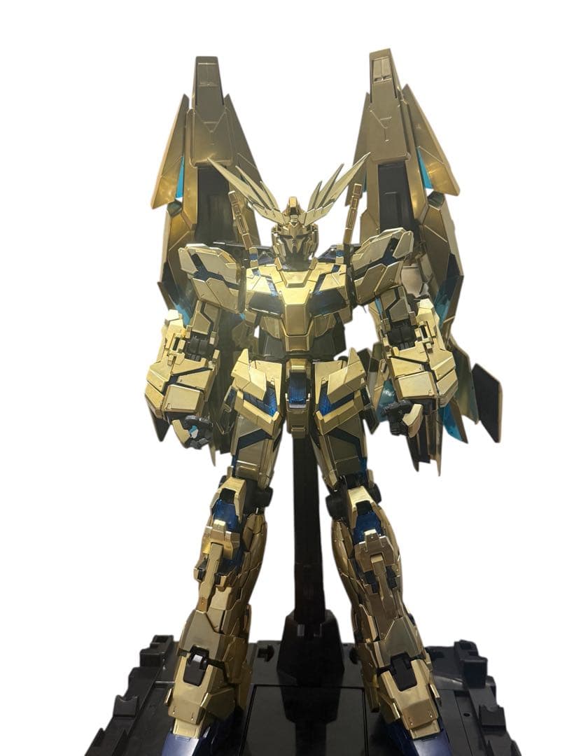 PG 1/60 フェネクス ユニコーンガンダム3号機 素組み組立品