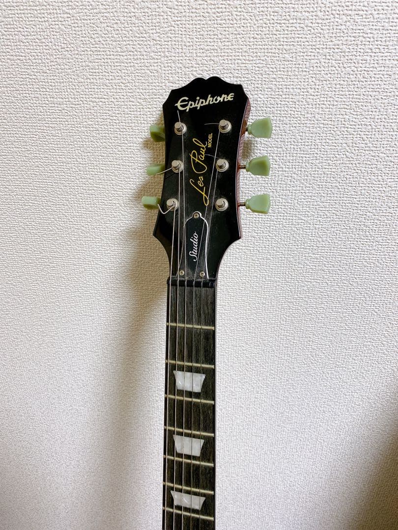 。Epiphone Les Paul Studio エレキギター　弦一本欠品