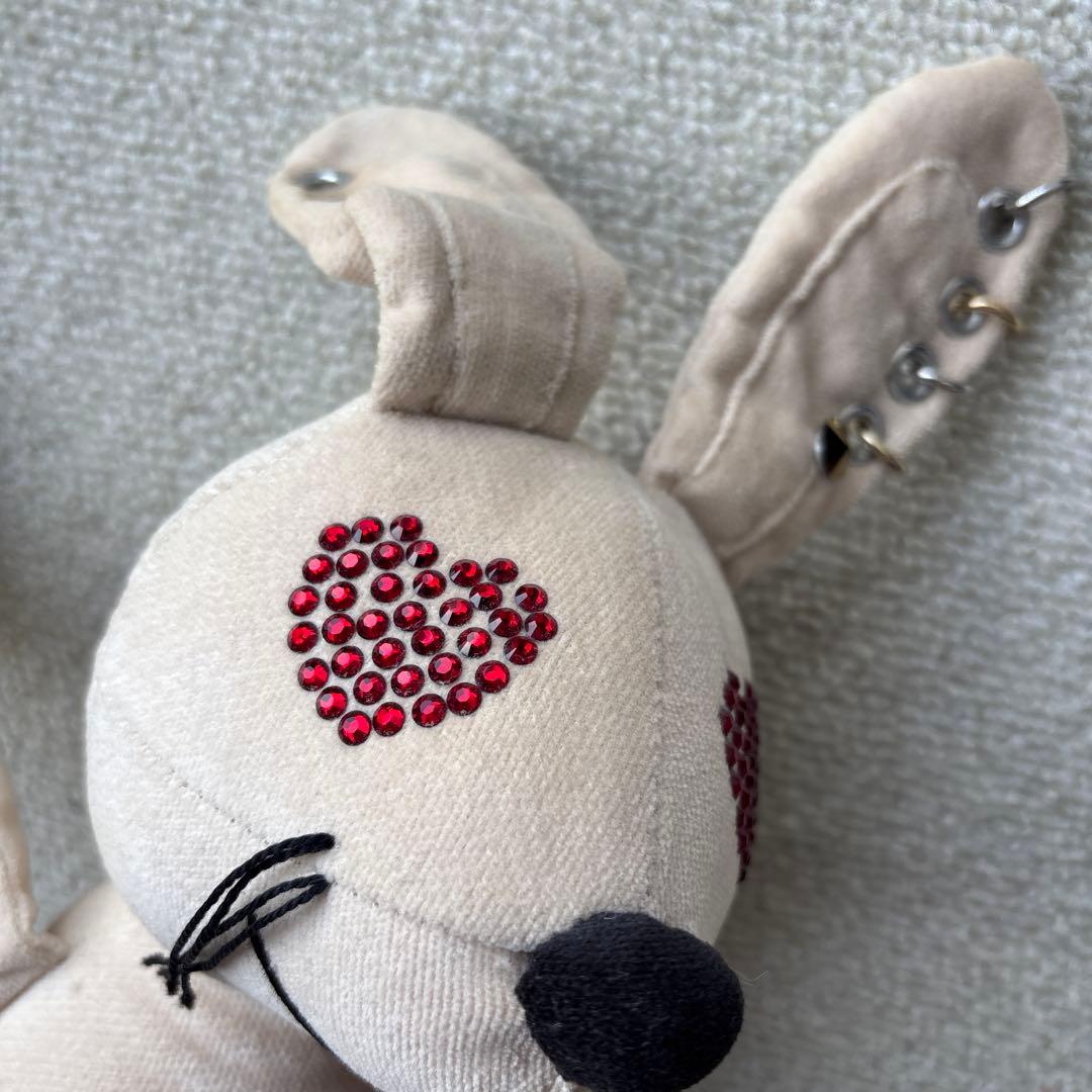 イーズデザイン うさぎ ぬいぐるみ スワロフスキー - メルカリ