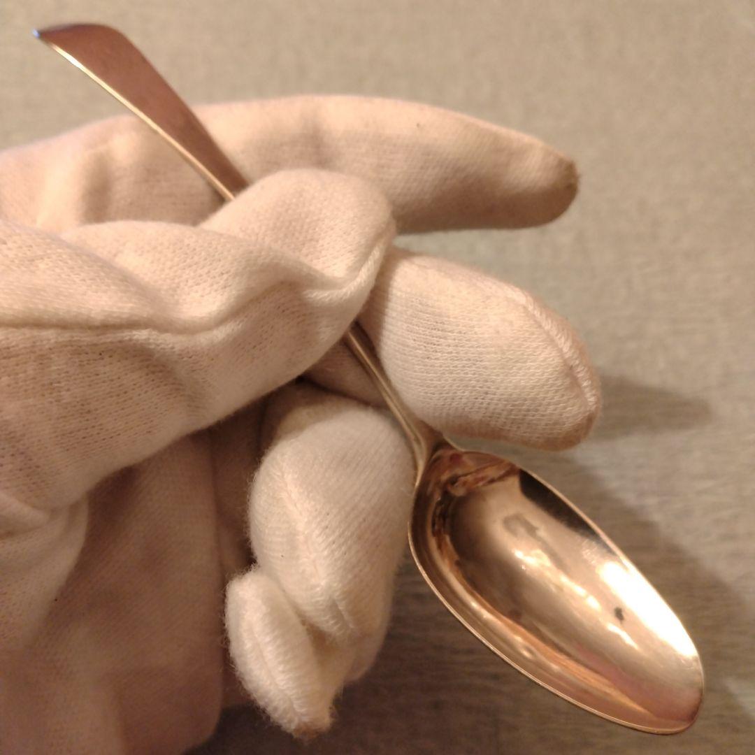 お値下げ　イギリス　純銀ティースプーン　1781年