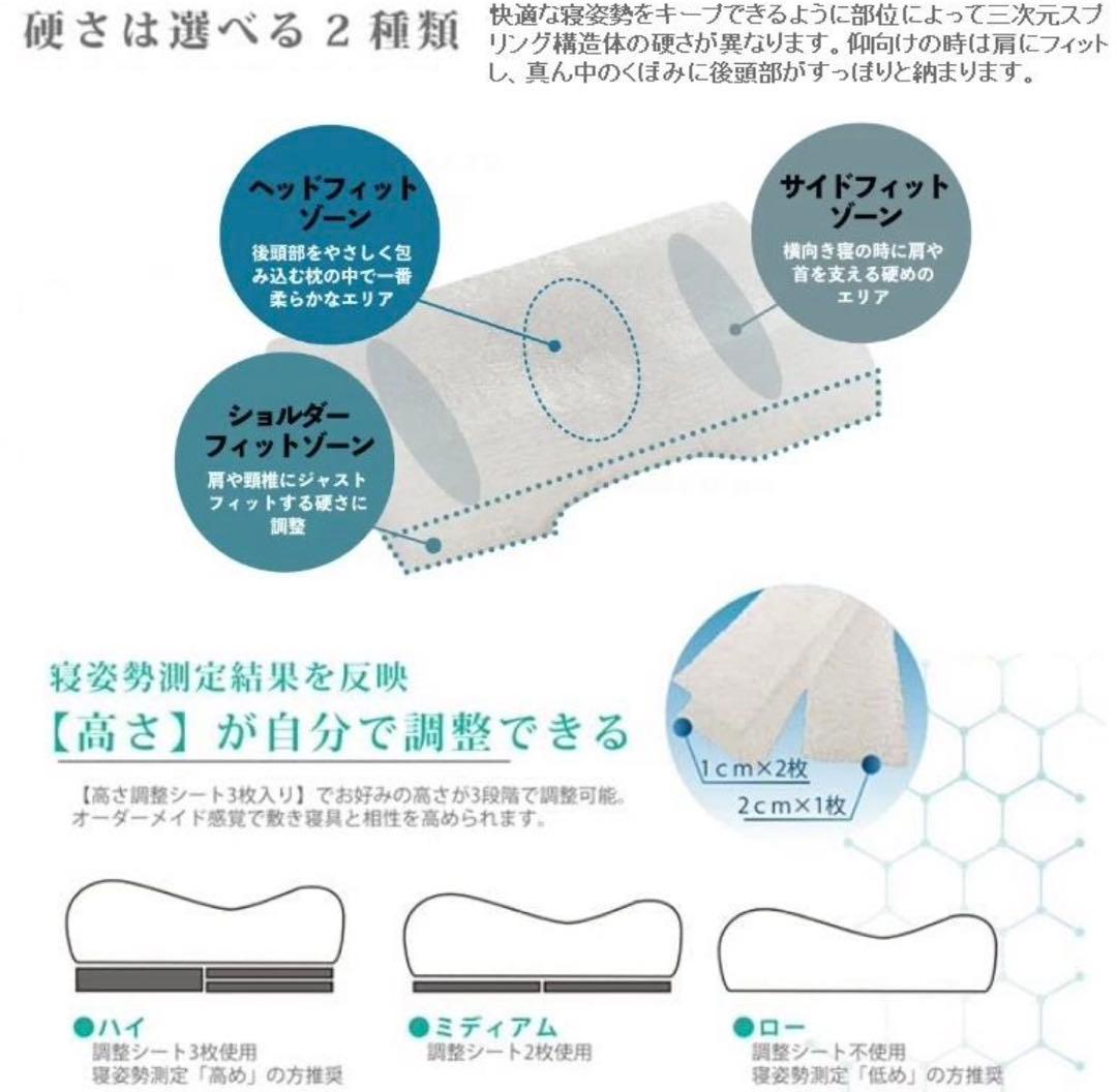 フランスベッド　枕　キュリエス・エージー