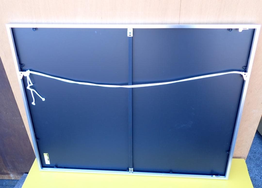 【未使用】夜像1 MO全紙 版画 額装付き NS LINE NS-03 MO判