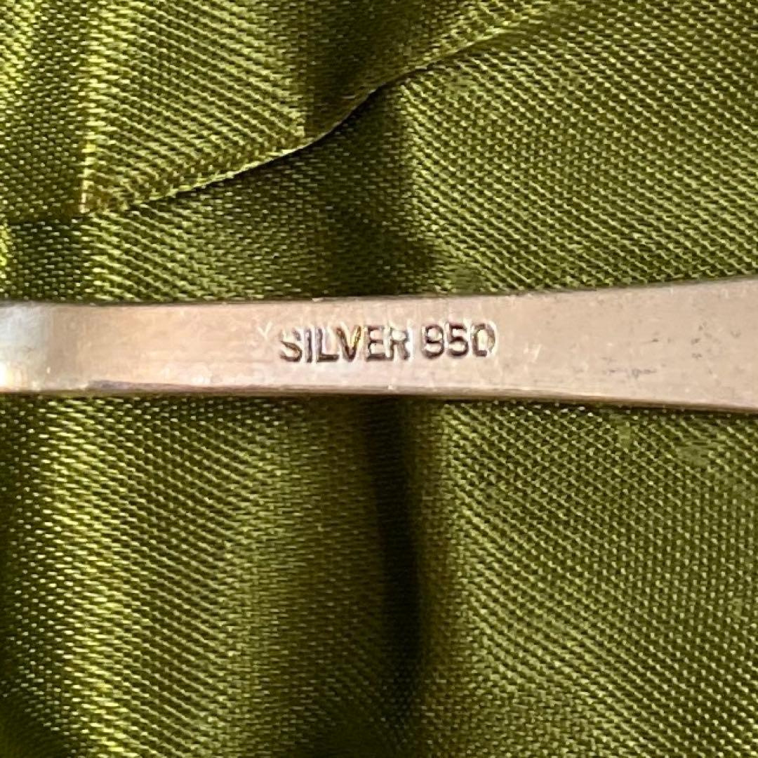 SILVER950　刻印　スプーン　6点セット　総重量約93.5g　銀食器