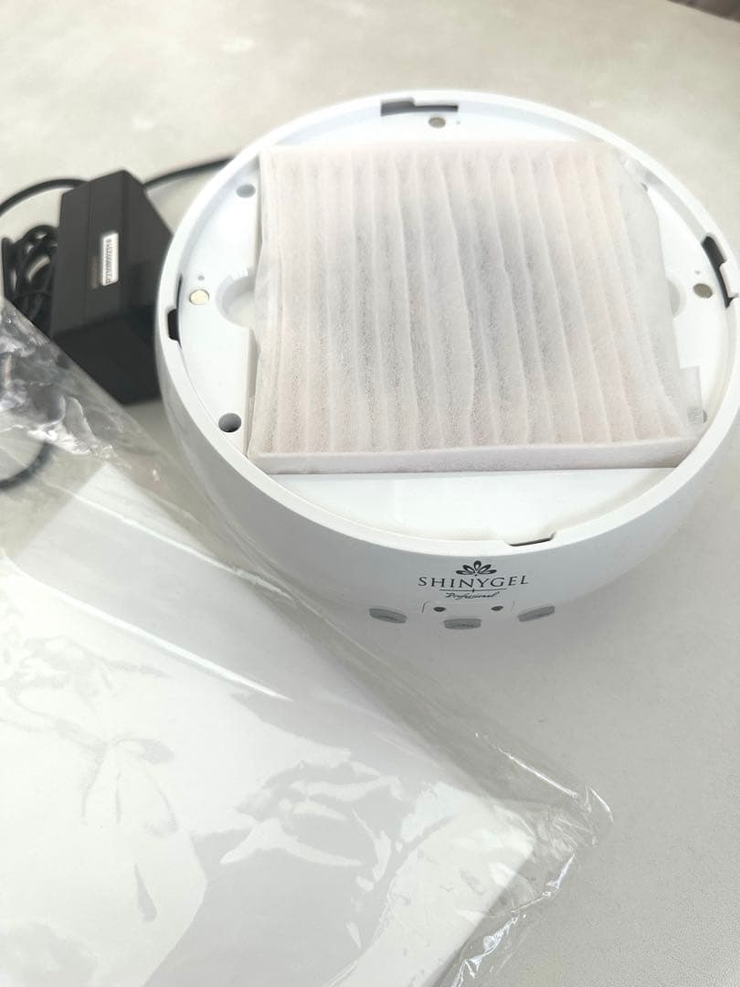 ❣️シャイニージェル コードレス ネイルダストコレクター(集塵機)プレフィルター付