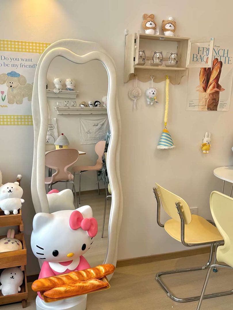 ハローキティ サイドテーブル ピンク