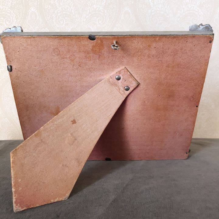 フランスアンティーク　木製フォトフレーム　額縁