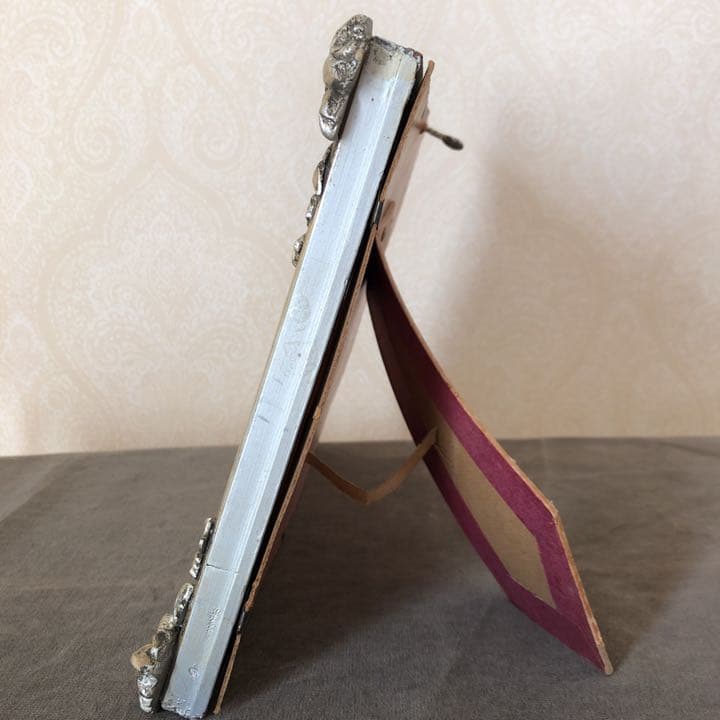 フランスアンティーク　木製フォトフレーム　額縁