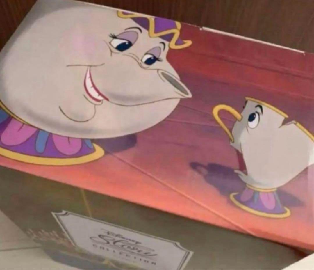 ディズニーストア　美女と野獣　コグスワース　置き時計