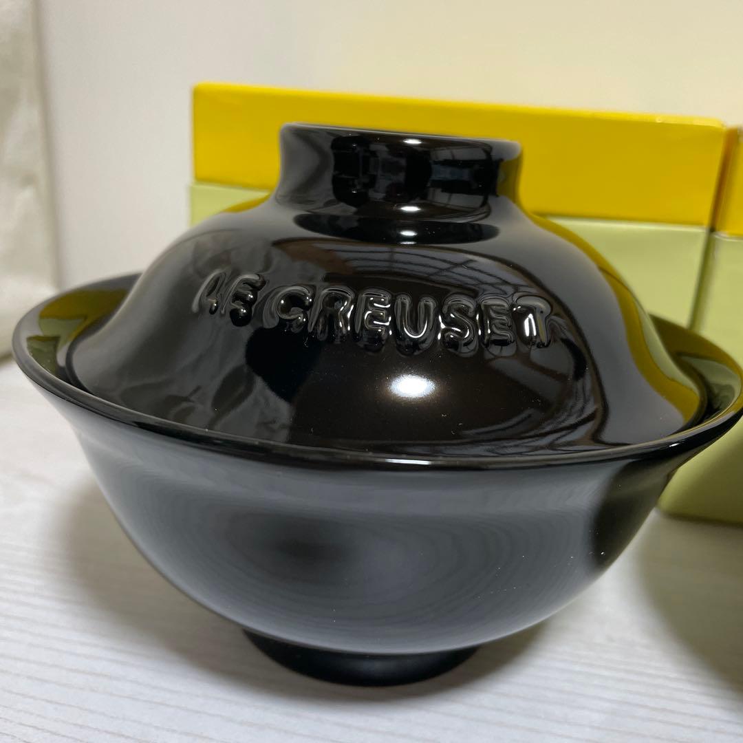 《新品》LE CREUSET オワンボウル ブラック 黒