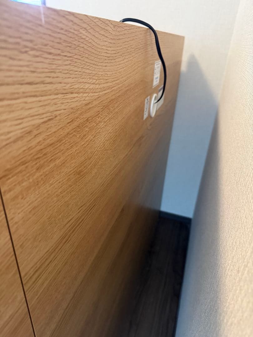 木製シングルベッドフレーム 収納付き　ニトリ