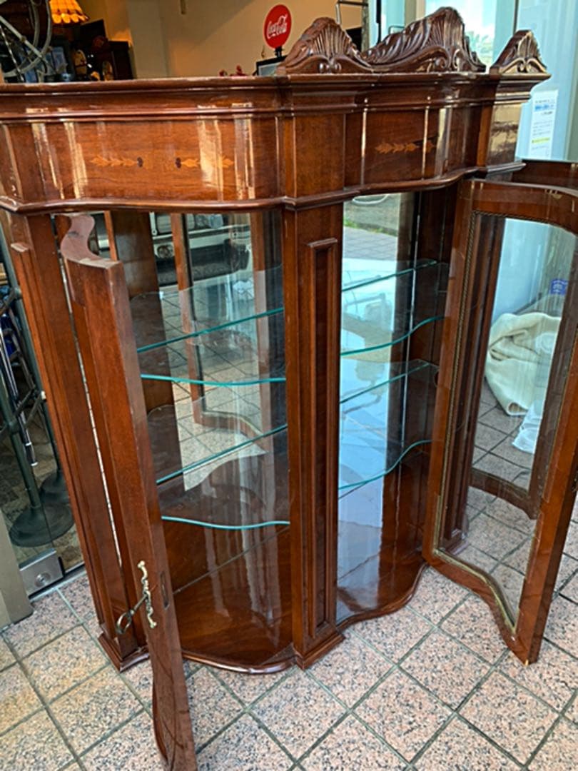 イタリア製　象嵌キャビネット