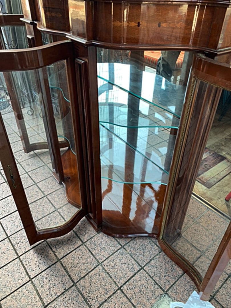 イタリア製　象嵌キャビネット