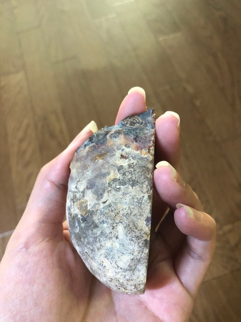 アメジスト　卵型　ジオード　ドーム　置物　原石　天然石　紫水晶【匿名配送】