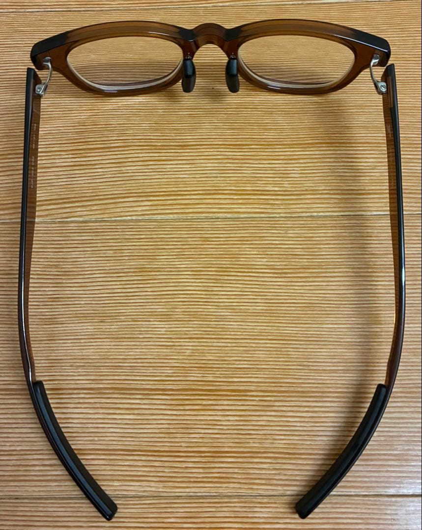 超軽量アウトドア眼鏡F ウェリントン FJP-03実測24g中古美品！送料込み！