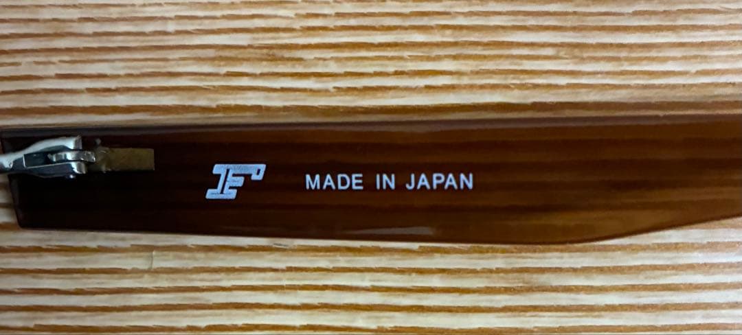 超軽量アウトドア眼鏡F ウェリントン FJP-03実測24g中古美品！送料込み！