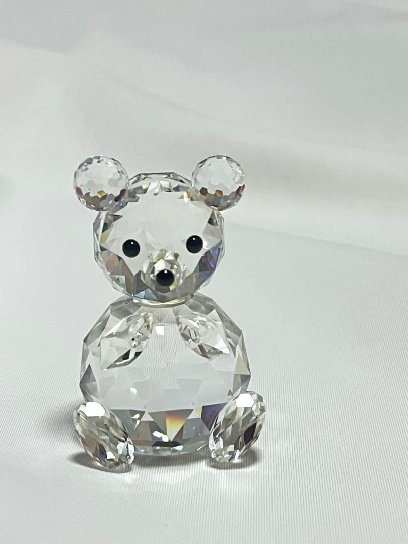 廃盤品スワロフスキーベアクリスタルラージ
