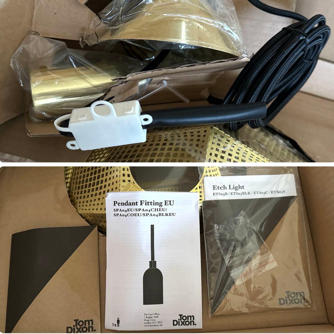 ■新品 正規品 Tom Dixon トムディクソン ペンダントライト ETCH