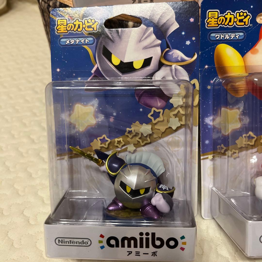 amiibo カービィ ワドルディ メタナイト デデデ大王 セット売り - メルカリ