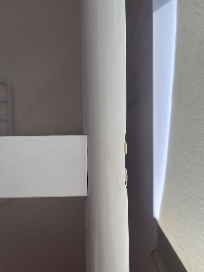 (香川引き取り限定)ロフトベッド スチール製 はしご付き　ニトリ