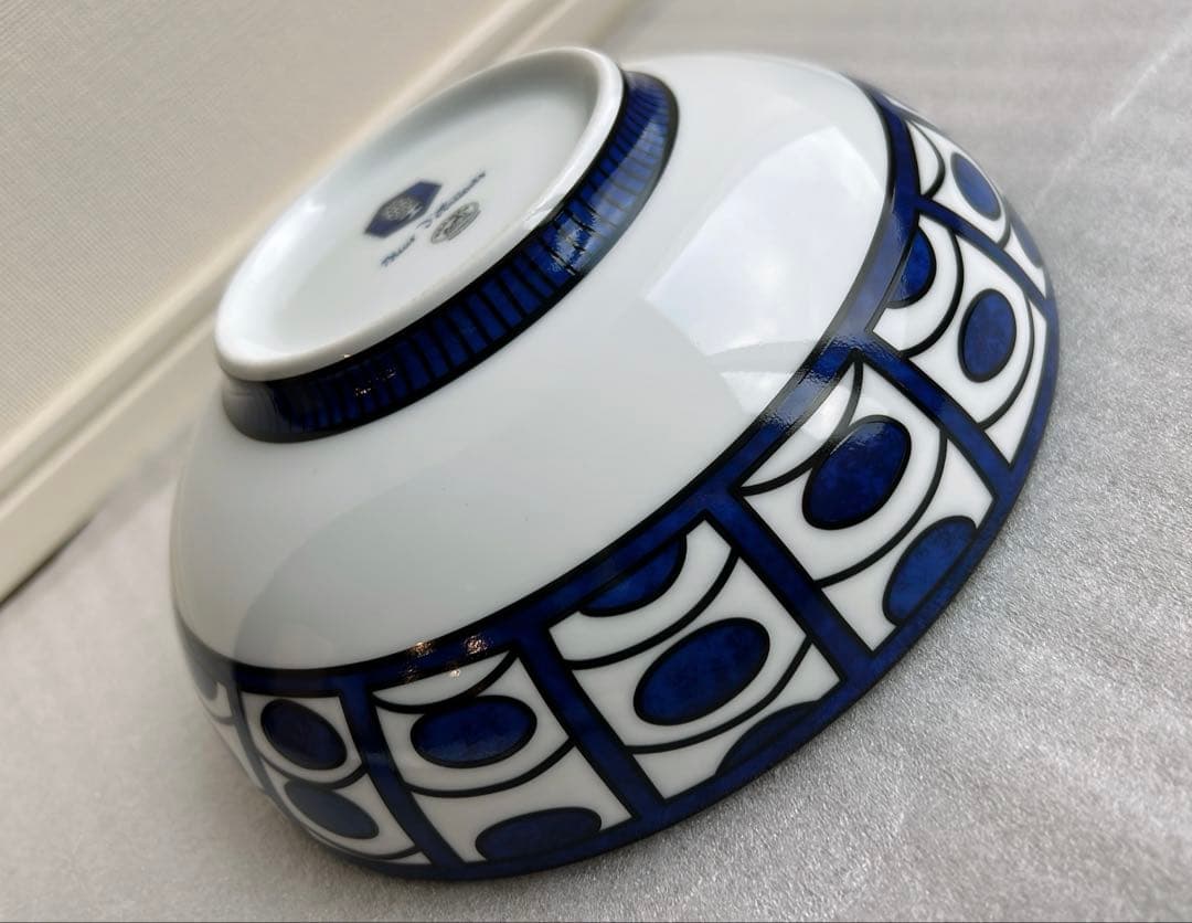 HERMES ブルー ダイユール サラダボウル