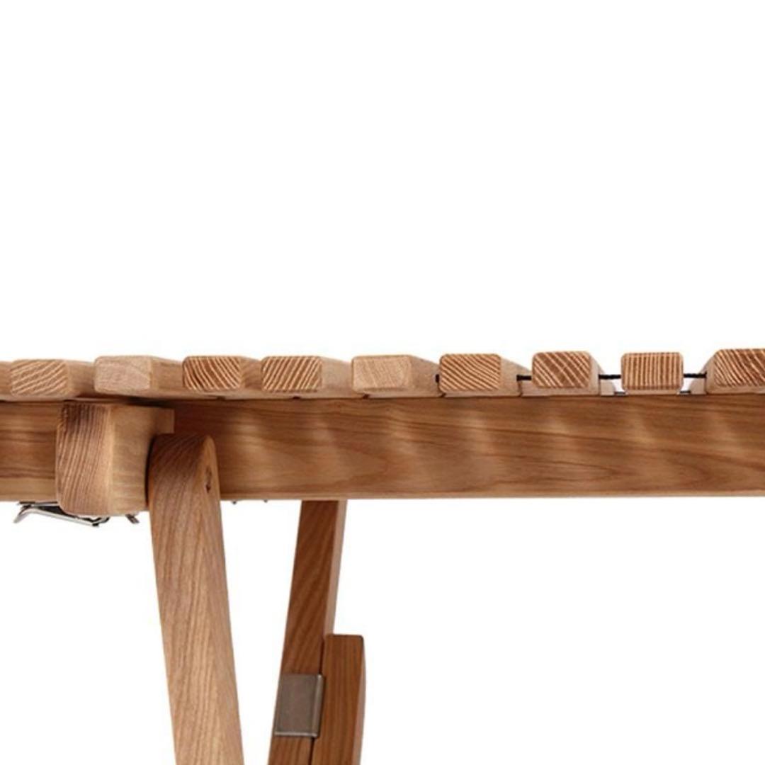 バイヤー　BYER 天然木製　ロールトップテーブル　★新品★ダルトンクロス付