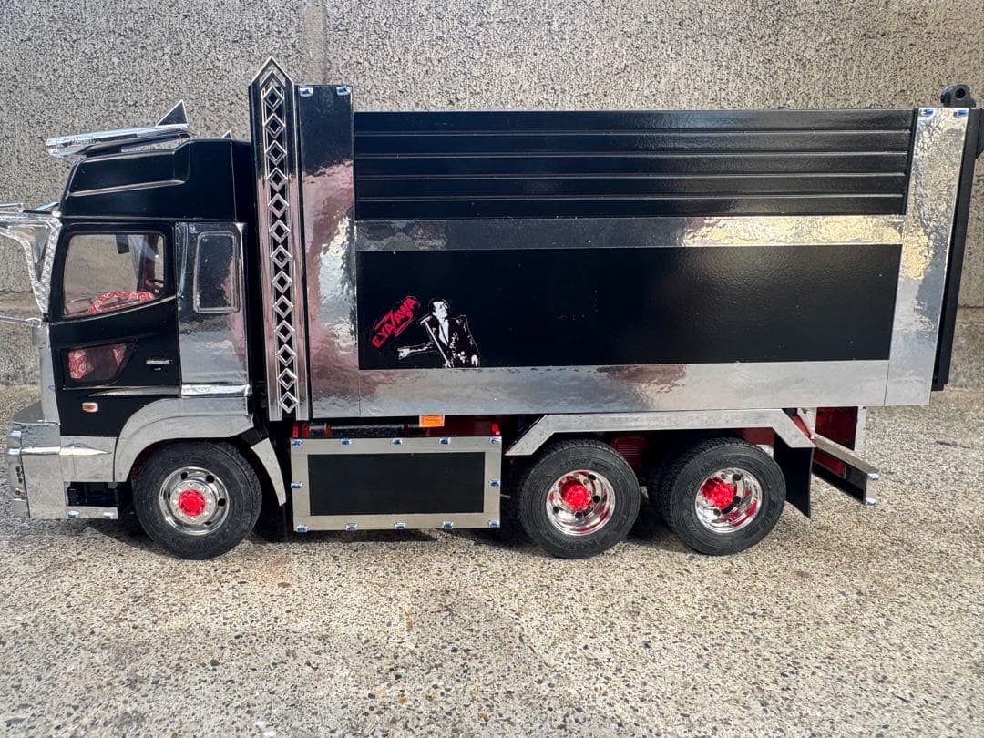 信*郎様 値下げ アオシマ 1/32 深箱ダンプ改17プロフィア YAZAWA仕