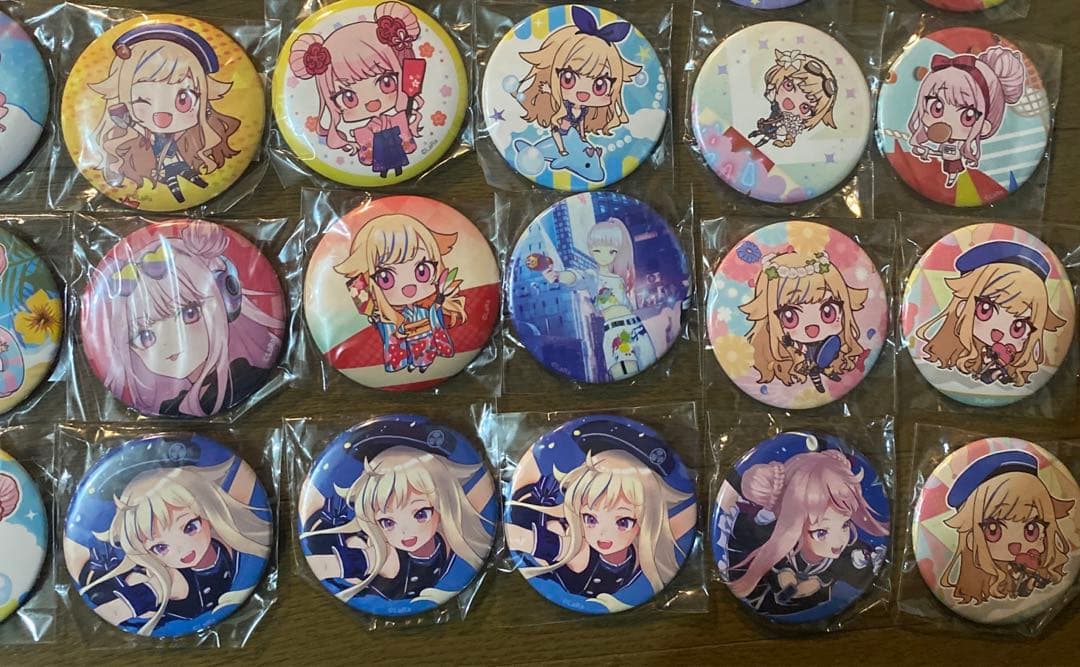 HIMEHINA ヒメヒナ 新春ガチャ 缶バッジ まとめ売り 72個 - メルカリ