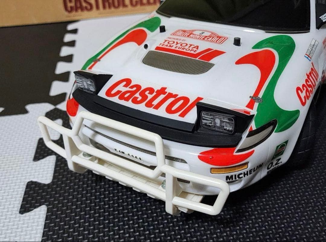 タミヤ TA-01ベース カストロールセリカ GT-FOUR RC ラリー未走行