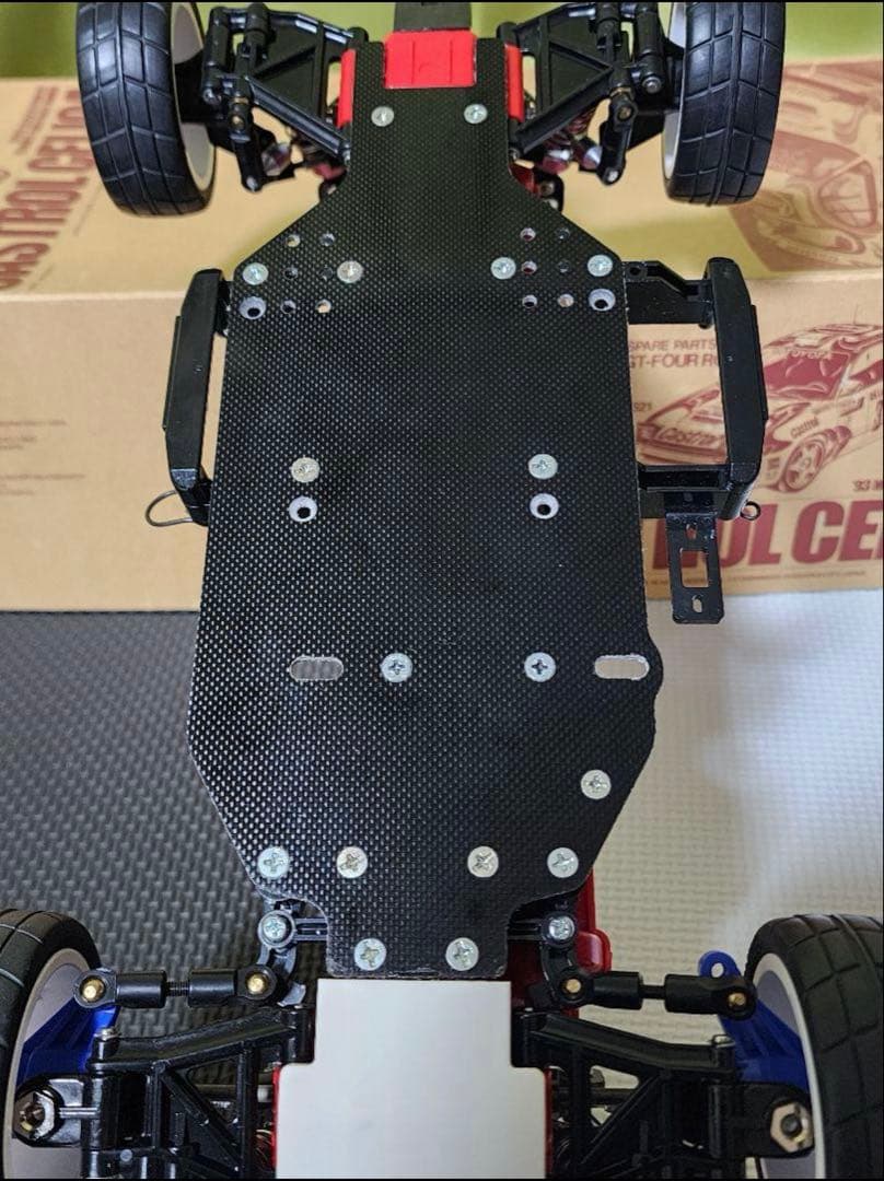 タミヤ TA-01ベース カストロールセリカ GT-FOUR RC ラリー未走行