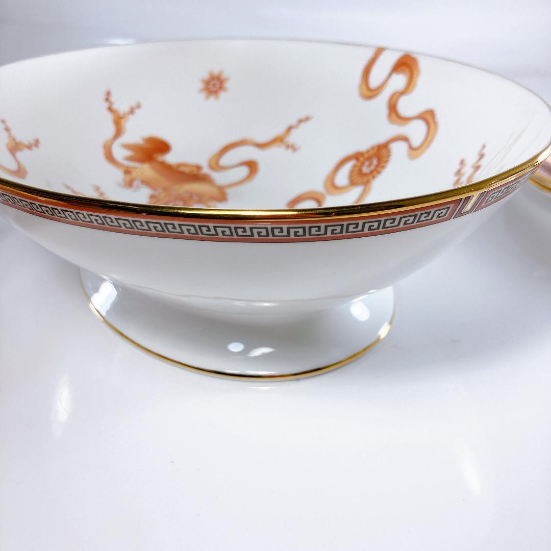 ウェッジウッド ダイナスティ オーバルディッシュ・プレート（20.5cm）2枚