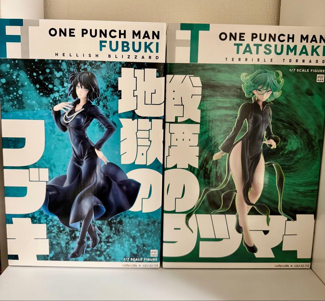 AMAKUNI ワンパンマン タツマキ&フブキ フィギュアセット - メルカリ