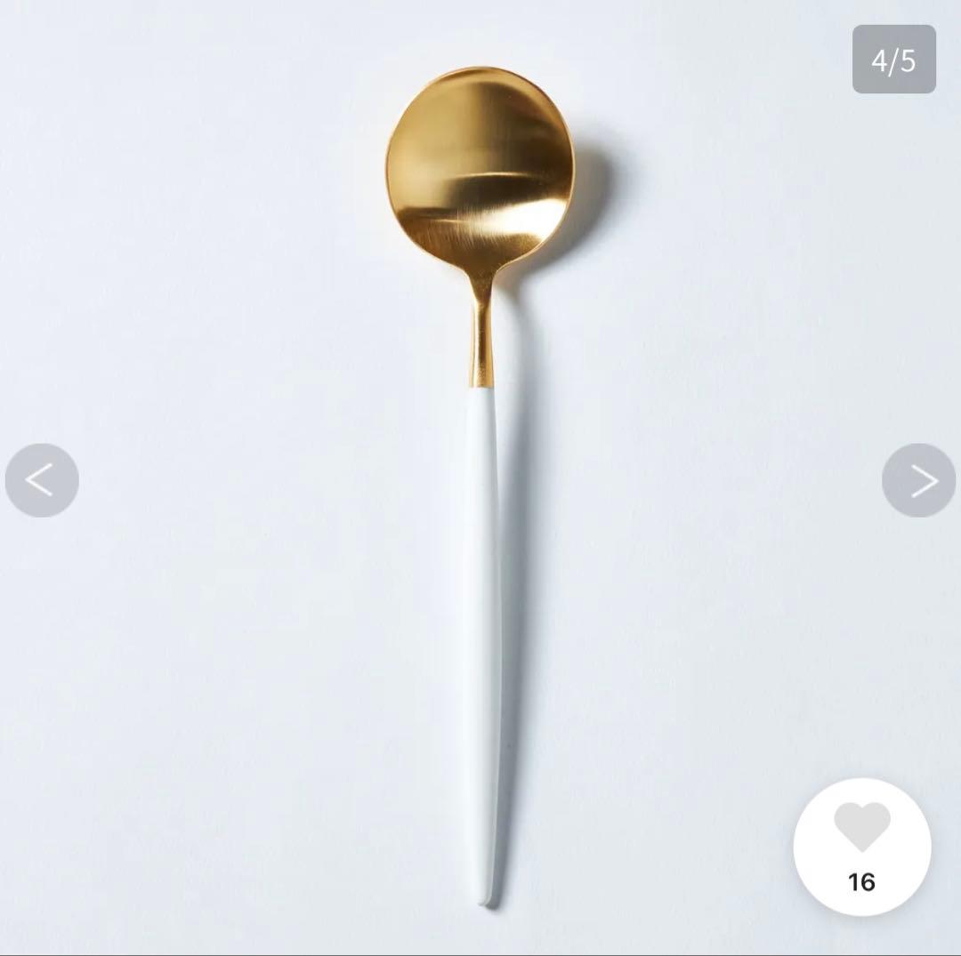 お値下【クチポール】Cutipolゴアホワイトxゴールド ディナーペア