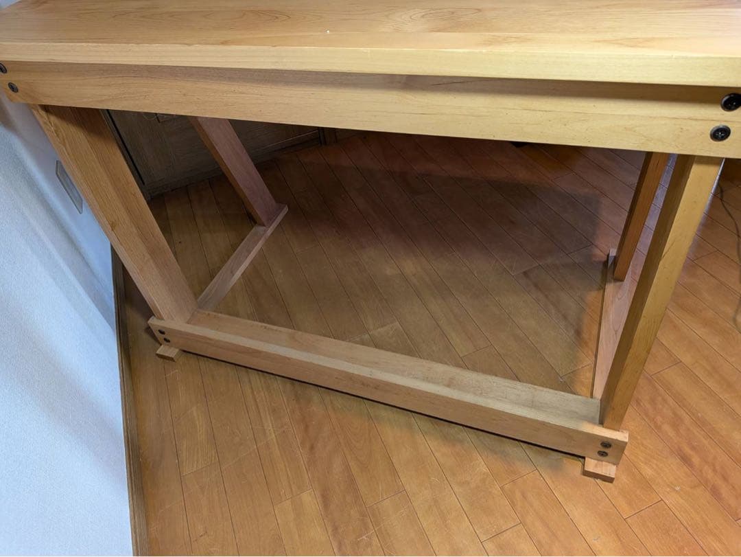 ■送料込■ACTUS リーヴェ デスク 作業机 学習机 テーブル 木製家具 北欧