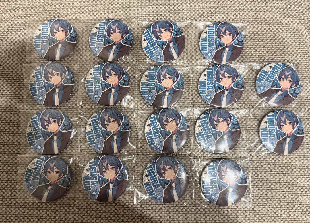 amptak ちぐさくん 1st 缶バッジ 等身 - メルカリ