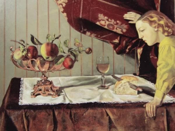 バルテュス、BALTHUS、おやつの時間、希少な額装用画集より、新品高級