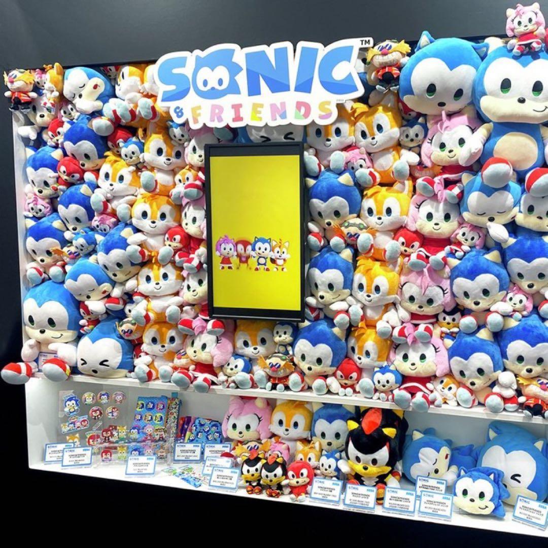 ソニックとテイルス SONIC＆FRIENDS ソニックフレンズ ぬいぐるみM