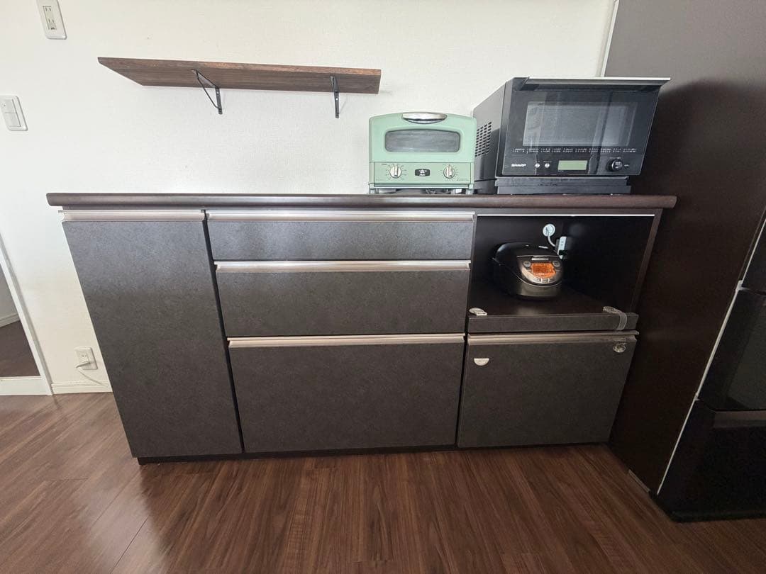 値下げしました(12/1以降の発送)パモウナ　キッチンカウンター　175cm幅