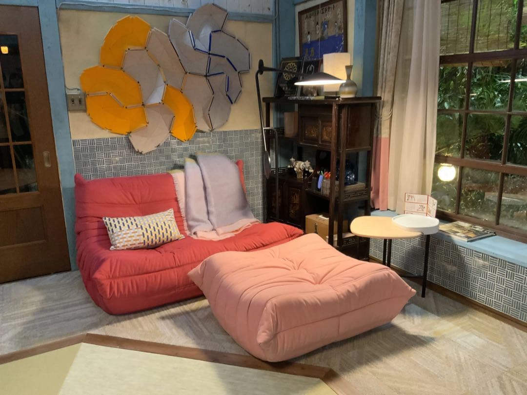 早い者勝ち! 美品 正規リーンロゼ トーゴ 2人掛け Lランク ウルトラスエード