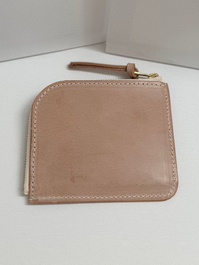 【新品未使用】　DELIFE デライフ　コンパクト　財布　L Wallet 本革