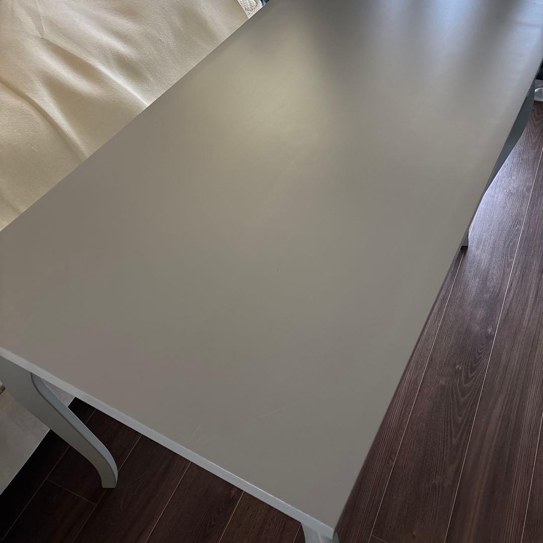 IKEA 猫足 テーブル グレー