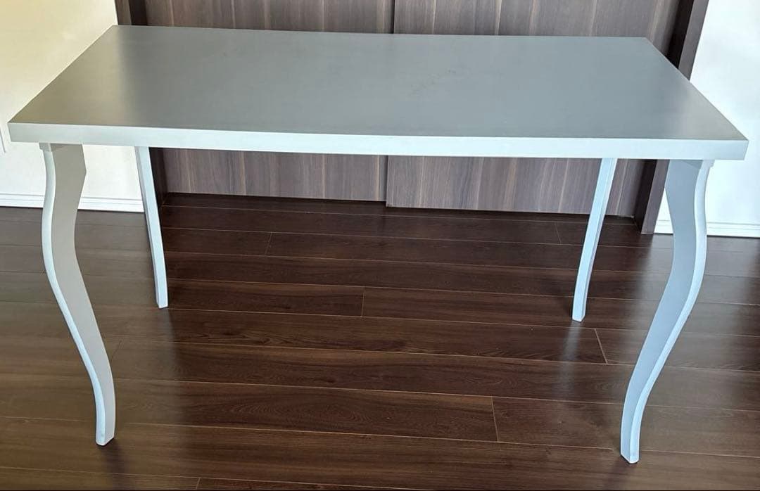 IKEA 猫足 テーブル グレー