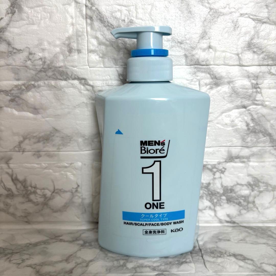 【8個セット】花王 メンズビオレ ONE 超絶クール 480ml