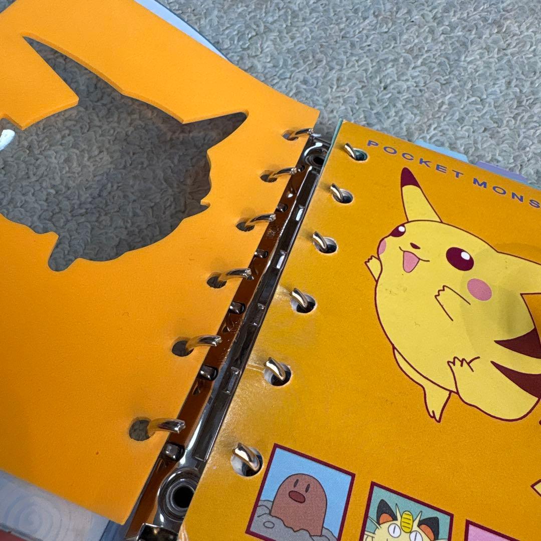 激レア 当時物 ポケットモンスター メモ帳 スケジュール帳 シール帳