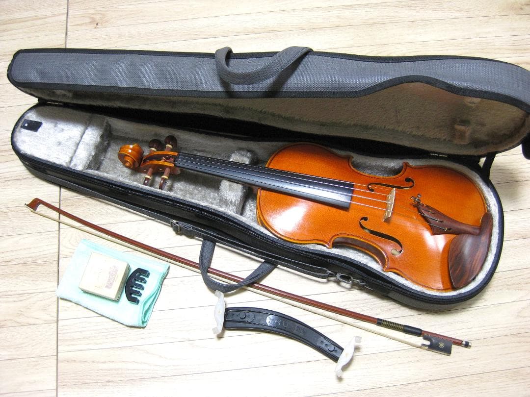 優音増響カスタム】 ピグマリウス S-113 バイオリン 4/4 付属品セット