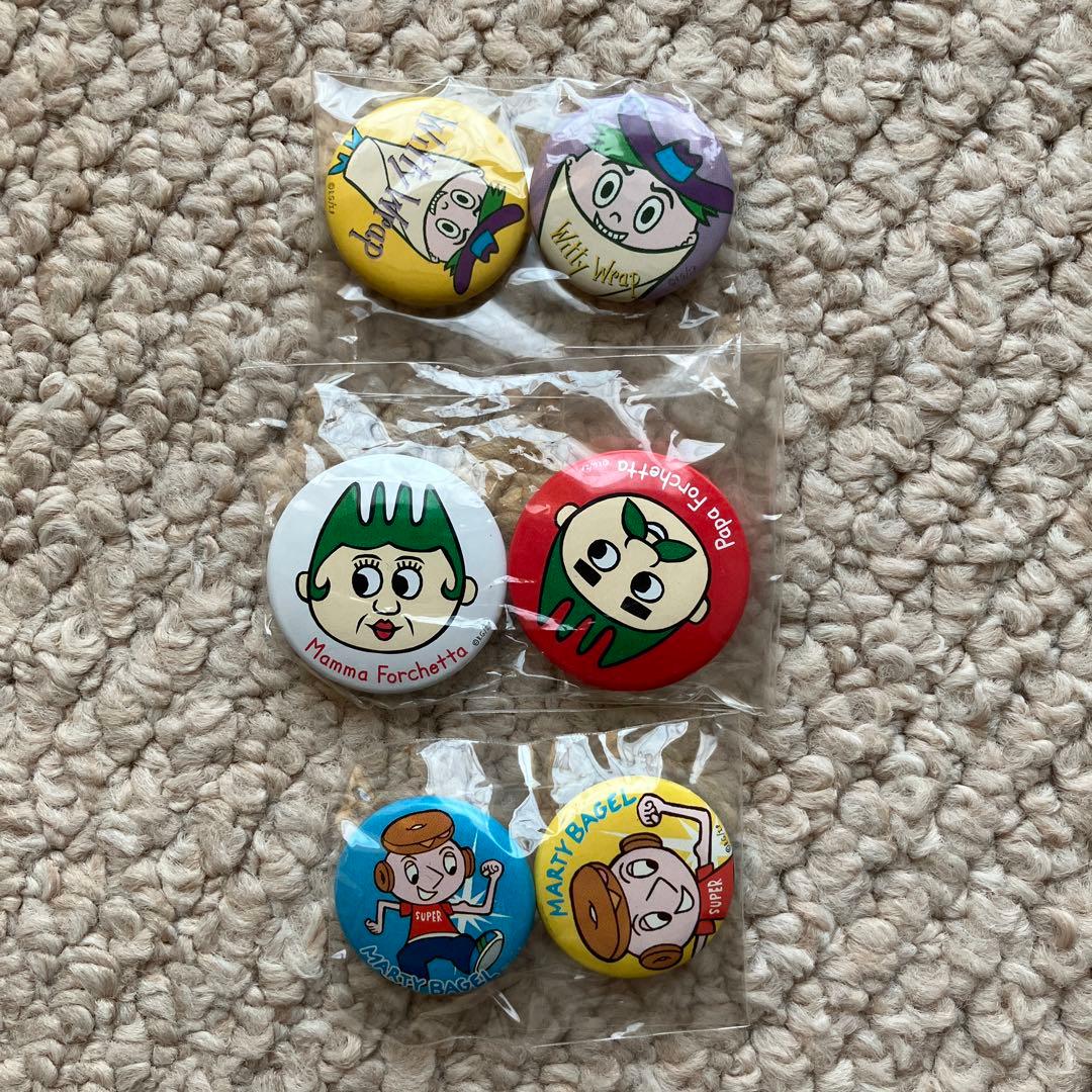 非売品！ファミマ限定】ロドニー・グリーンブラット ピンバッジ 6個