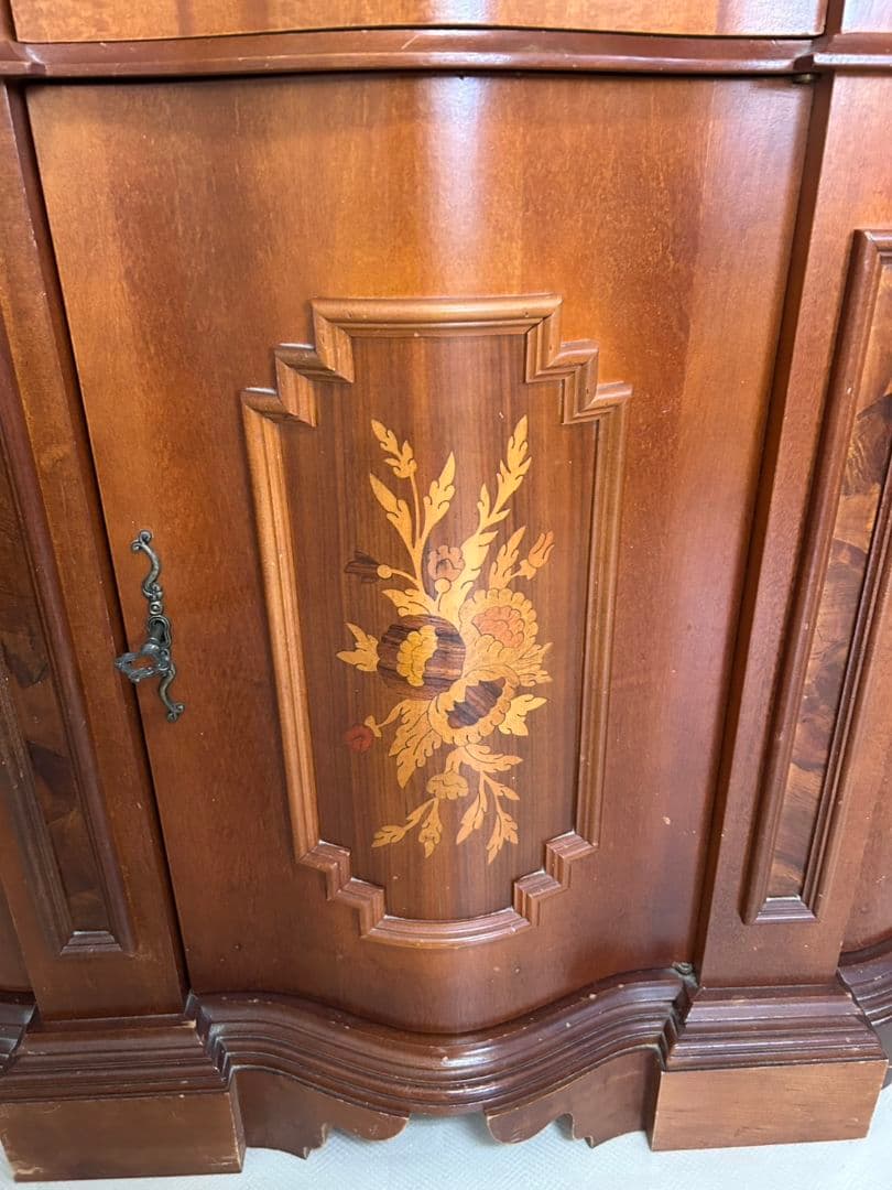 イタリア キャビネット 象嵌 サイドボード