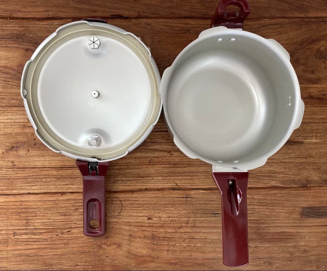 【未使用品】理研 圧力鍋 片手鍋 こなべちゃん 2.5L