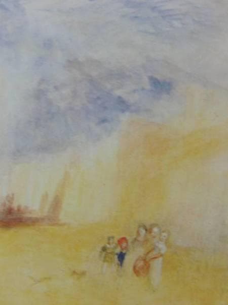 J.M.W.ターナー、ハイ・ストリート、希少画集画、 新品額装付