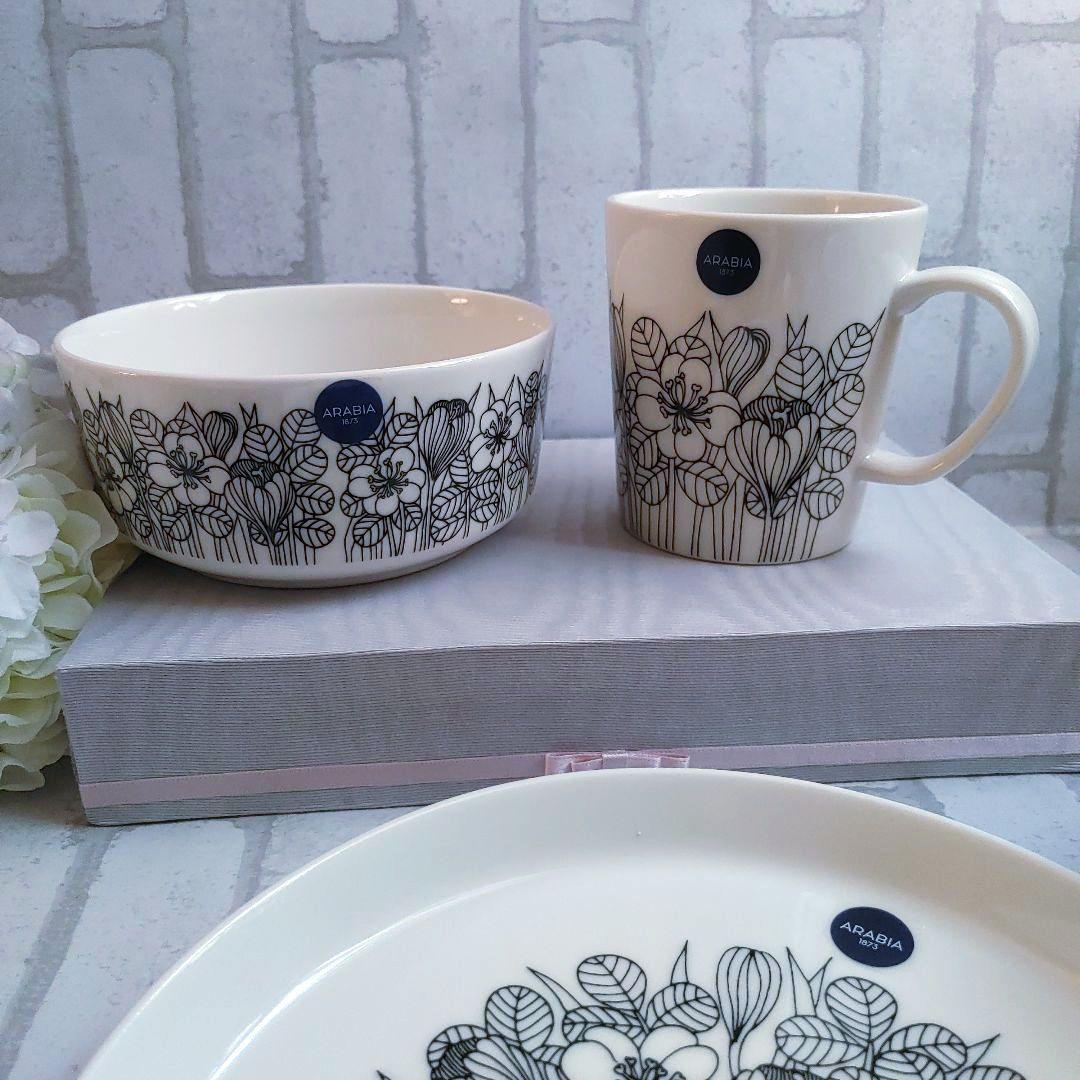 新品未使用ARABIAアラビア ◆Krokusクロッカス 5点セット